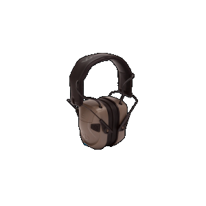 Pyramex AmpBT Electronic Bluetooth Earmuff Tan - Pyramex