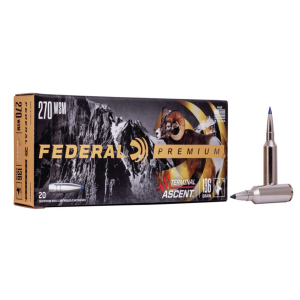 eral Premium Terminal Ascent .270 WSM 136gr Slipstream 20 Rounds Ammo