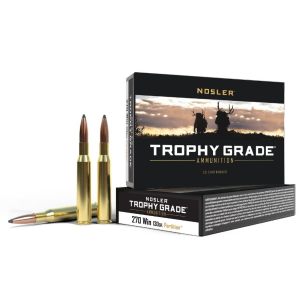 ler Trophy Grade .270 Winchester 130gr Partition 20 Rounds Ammo