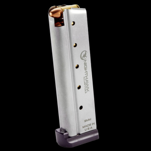 hthawk Custom Government 1911 9mm 10-Round Magazine W/ Aluminum Basepad Ammo