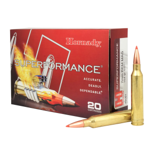 Hornady Superformance 7mm Remington Magnum Ammo 154gr SST 20 Rounds