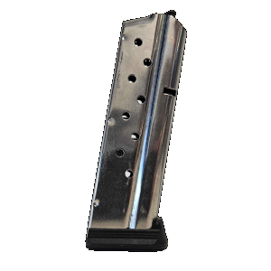 Colt 1911 9mm 9-Round Stainless Steel Magazine with Bumper Pad