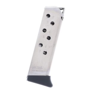 ther PPK/S .380 ACP 7-Round Magazine With Ergonomic Rest Ammo