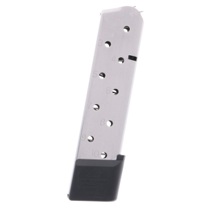  Products Power Mag 1911 .45 ACP 10-Round Stainless Steel Magazine Ammo