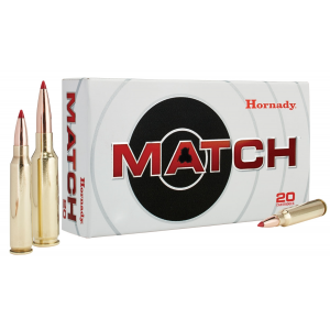 Hornady Match 6.5 Creedmoor Ammo 140gr Extremely Low Drag 20-Rounds