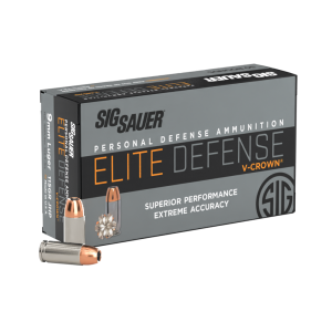  Sauer Elite V-Crown 9mm 115gr JHP 50 Rounds Ammo