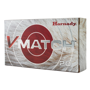 nady V-Match 6mm Creedmoor 80gr ELD-VT 20 Rounds Ammo