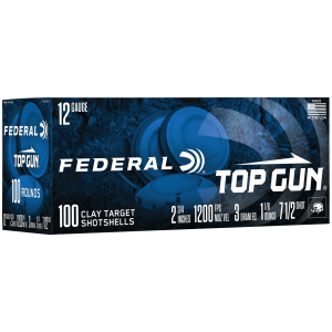 eral Premium Top Gun 12 Gauge 2.75 #7.5 1 1/8oz 100 Rounds Ammo
