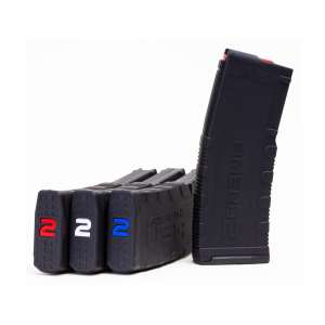nd2 AR-15 Mod-2 .223 / 5.56 30-Round Red White And Blue Magazine 3-Pack Ammo