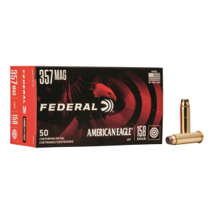 eral .357 Magnum 158gr JSP 50 Rounds Ammo
