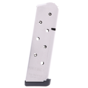 CMC Products Power Mag+ 1911 .45 ACP 8-Round Stainless Steel Magazine