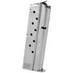 Brown 1911 9mm 9-Round Stainless Steel Magazine Ammo
