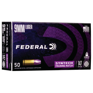 Federal American Eagle 9mm Luger Ammo 147gr TSJFN 50 Rounds