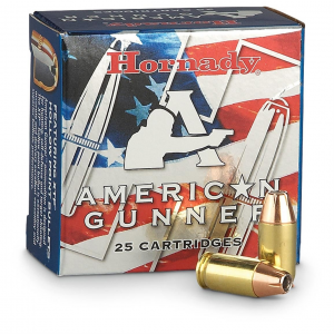 Hornady American Gunner .380 ACP Ammo 90gr XTP Hollow Point 25 Rounds