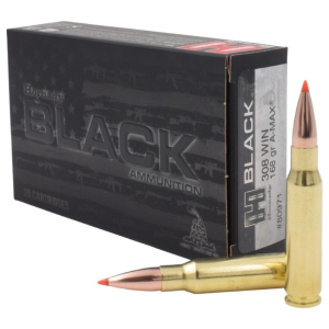nady Black .308 Winchester 168gr A-Max 20 Rounds Ammo