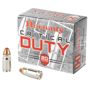 Hornady Critical Duty .357 SIG Ammo 135gr FlexLock 20 Rounds nady Critical Duty .357 SIG 135gr FlexLock 20 Rounds Ammo