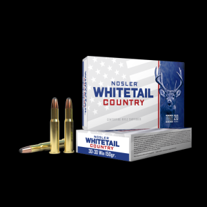 ler Whitetail Country 30-30 Winchester 150gr Solid Base 20 Rounds Ammo