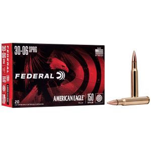 eral American Eagle .30-06 Springfield 150gr FMJBT 20 Rounds Ammo
