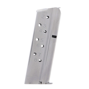 CMC Products Match Grade 1911 Compact 9mm 8-Round Stainless Steel Magazine