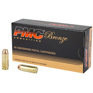 PMC Bronze 10mm Auto Ammo 200gr FMJ 50 Rounds  Bronze 10mm Auto 200gr FMJ 50 Rounds Ammo