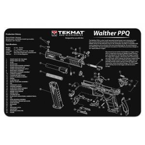 TekMat Handgun Cleaning Mat Walther PPQ