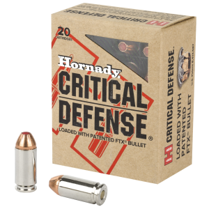 nady Critical Defense .40 S&W 165gr FlexTip 20 Rounds Ammo