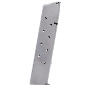 alform 1911 .45 ACP 10-Round Extended Magazine W/ Fixed Base Plate / Rounded Follower Ammo