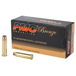  Bronze .357 Magnum 158gr JSP 50 Rounds Ammo