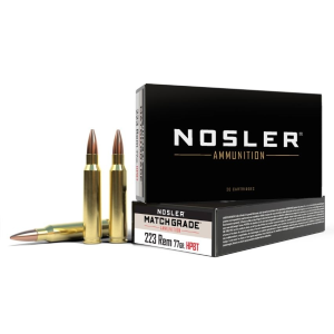 ler Match-Grade .223 Remington 77gr HPBT 20 Rounds Ammo