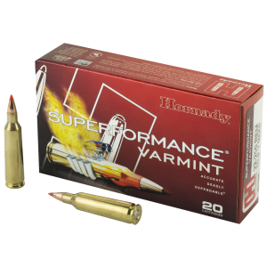 Hornady Superformance Varmint 22-250 Remington 50gr V-Max Ammo 20 Rounds nady Superformance Varmint 22-250 Remington 50gr V-Max 20 Rounds Ammo