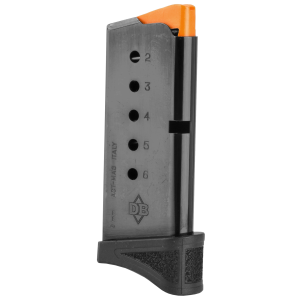 mondback Gen 4 DB9 9mm 6-Round Magazine With Finger Extension Ammo