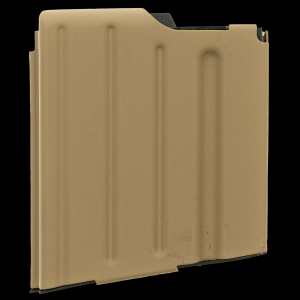  LR/SR 308 / 7.62x51 AR-10 5-Round Stainless Steel Magazine (FDE) Ammo