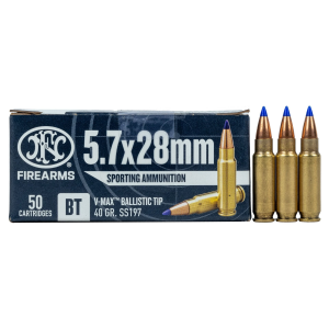  USA 5.7x28mm 40gr V-MAX 50 Rounds Ammo