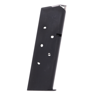 o Ordnance 1911 Government .45 ACP 7-Round Blued Steel Magazine With Non-Removable Baseplate Ammo