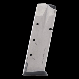 -Gar Sig Sauer P228 9mm 15-Round Nickel Magazine Ammo