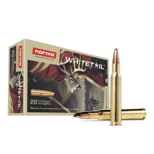 Norma Whitetail .30-06 Springfield Ammo 150gr SP 20 Rounds ma Whitetail .30-06 Springfield 150gr SP 20 Rounds Ammo