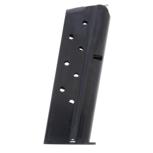 alform Officer 1911 9mm Steel 8-Round Magazine W/ Welded Base Plate / Flat Follower Ammo