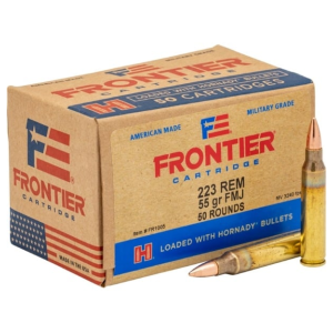 nady Frontier Cartridge .223 Remington 55gr FMJ 50 Rounds Ammo
