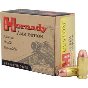 nady Custom .40 S&W 155gr XTP 20 Rounds Ammo