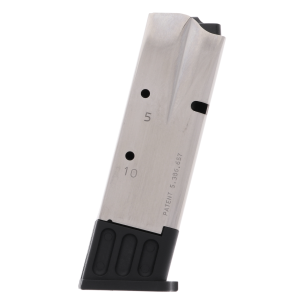 -Gar Browning Hi-Power 9mm 10-Round Nickel Magazine Ammo