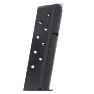alform Standard 1911 Government .38 Super Cold Rolled Steel 9-Round Magazine W/ Welded Base Plate / Round Follower Ammo