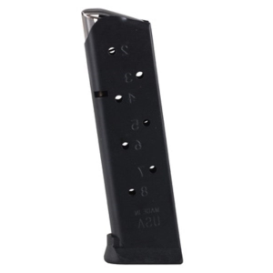 alform Pro Series 1911 .45 ACP 8-Round Black Stainless Steel Magazine Ammo
