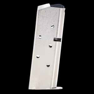 Mag Colt Mustang Pocketlite .380 ACP 6-Round Magazine Nickel Ammo