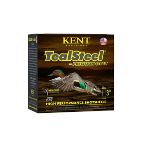 Kent Cartridge TealSteel 3" 20 Gauge Ammo #6 Shot 1oz 25 Shells