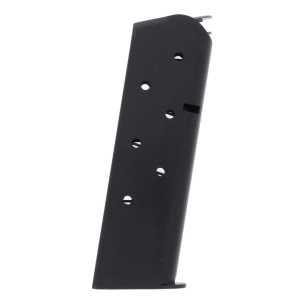 alform Standard 1911 Government .45 ACP Cold-Rolled Steel 7-Round Magazine W/ Welded Base Plate / Flat Follower Ammo