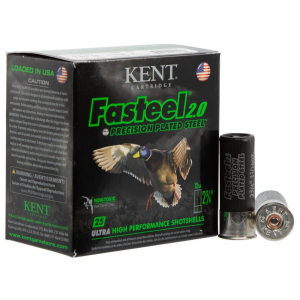 Kent Cartridge Fasteel 2.0 2 3/4" 12 Gauge Ammo #4 Shot 1 1/16oz 25 Shells