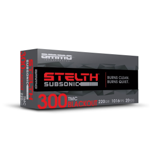 o Inc StelTH .300 BLK 220gr Subsonic TMC 20 Rounds Ammo