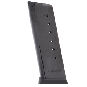 -Gar 1911 Officer .45 ACP 7-Round Blued Steel Magazine W/ Buttplate & Follower Ammo