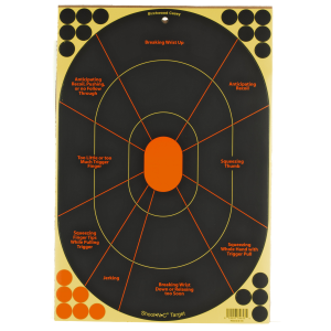Birchwood Casey 12x18" Shoot-N-C Handgun Trainer Target 5-Pack