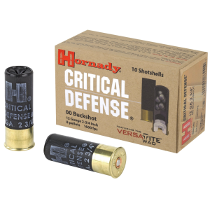 nady Critical Defense 12 Gauge 2.75 00 Buck Shot 10 Shells Ammo